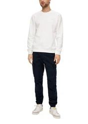 s.Oliver Cargohose mit Cargotaschen Dunkelblau/Blau