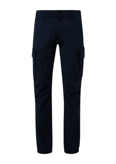 s.Oliver Cargohose mit Cargotaschen Dunkelblau/Blau