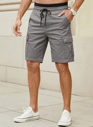 JMIERR Cargoshorts Kurze Hosen Herren Khaki/Grau/Hellgrau/Dunkelgrau/Dunkelgrün