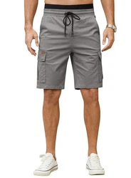 JMIERR Cargoshorts Kurze Hosen Herren Khaki/Grau/Hellgrau/Dunkelgrau/Dunkelgrün