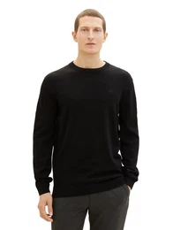 Sweatshirt Basic Crewneck Knit (1-tlg)