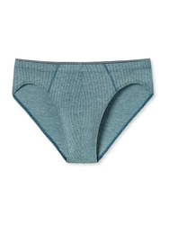 Schiesser Minislip Supermini 95/5 Originals Türkis/Blau/Hellblau/Grün/Grau