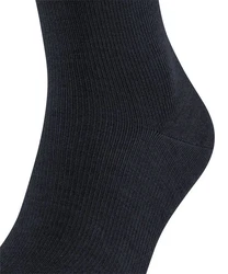 FALKE Kniestrümpfe Energizing Wool Schwarz/Dunkelblau/Blau