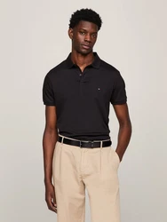 TOMMY HILFIGER Poloshirt 'Essential' schwarz