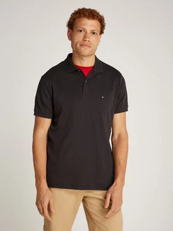 TOMMY HILFIGER Poloshirt 'Essential' schwarz TOMMY HILFIGER Poloshirt 'Essential' schwarz