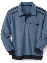 Sieh an! T-Shirt Sweatshirt Hellblau/Blau/Grau/Dunkelblau