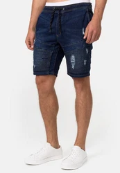 Indicode Herren Ernest Jeansshorts 