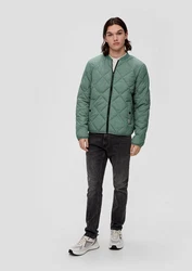 QS Allwetterjacke Jacke (Blouson-Stil) Grün/Hellgrün/Dunkelgrün