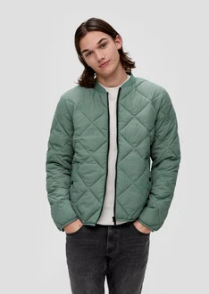 QS Allwetterjacke Jacke (Blouson-Stil) Grün/Hellgrün/Dunkelgrün