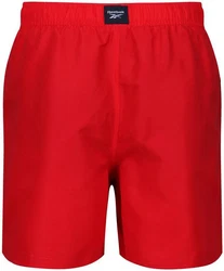 Reebok Badeshorts mit Kordelzug und elastischem Bund 