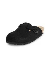 vitaform Unisexschuhe Clog Hausschuh Schwarz