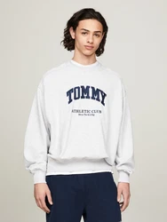 Tommy Jeans Sweatshirt TJM BOXY GMD CREW Grau