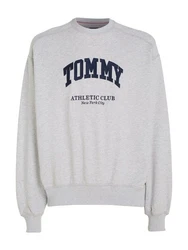 Tommy Jeans Sweatshirt TJM BOXY GMD CREW Grau