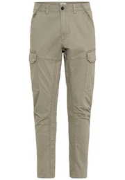 Cargohose mit seitlichen Taschen und Stretch