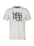 LERROS T-Shirt mit Print Khaki/Grau/Rot