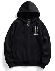 RMK Herren Kapuzenpullover Hoodie Pablo Mexico Escobar Gelb/Lila/Schwarz/Dunkelgrau/Rot