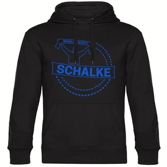 multifanshop Kapuzensweatshirt Schalke - Meine Fankurve