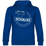 multifanshop Kapuzensweatshirt Schalke - Meine Fankurve Blau