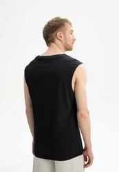MELA Tanktop SUJAY Schwarz/Dunkelblau/Hellblau/Braun