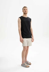 MELA Tanktop SUJAY Schwarz/Dunkelblau/Hellblau/Braun