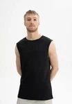 MELA Tanktop SUJAY Schwarz/Dunkelblau/Hellblau/Braun