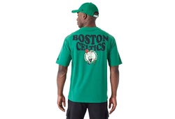 New Era T-Shirt NBA Boscel Grün/Türkis/Dunkelgrün