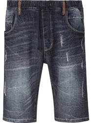 Jan Vanderstorm Bermudas LAMBRIT 5-Pocket Design Dunkelblau/Blau/Grau