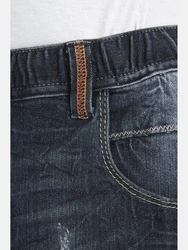 Jan Vanderstorm Bermudas LAMBRIT 5-Pocket Design Dunkelblau/Blau/Grau