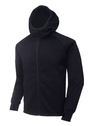 Skratta Kapuzenstrickjacke Herren Liska Grau/Dunkelblau/Blau/Schwarz