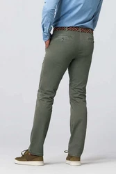 MEYER Chinohose ROMA Khaki/Dunkelgrün/Grün