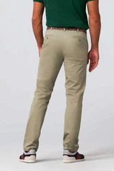 MEYER Chinohose ROMA Khaki/Beige