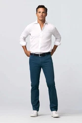 MEYER Chinohose ROMA Hellblau/Blau/Dunkelblau/Grau