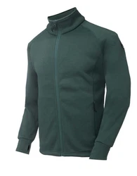 Skratta Fleecejacke Herren Liska Dunkelgrün/Grün