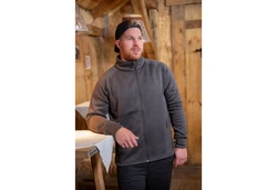 Skratta Fleecejacke Herren Liska Dunkelblau/Blau/Hellblau