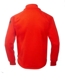 Skratta Fleecejacke Herren Liska Rot/Orange