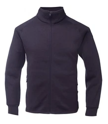 Skratta Fleecejacke Herren Liska Dunkelblau/Lila