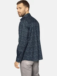 Babista Langarmhemd Stilastil blau/blau gemustert