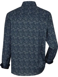 Babista Langarmhemd Stilastil blau/blau gemustert