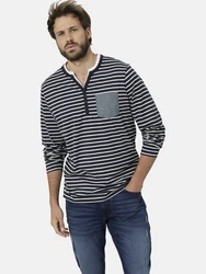 Babista Langarmshirt VERANARI blau (dunkelblau gestreift)