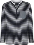 Babista Langarmshirt VERANARI blau (dunkelblau gestreift)