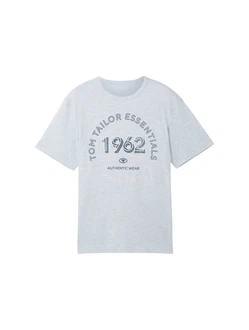 TOM TAILOR T-Shirt mit Logo Print TOM TAILOR T-Shirt mit Logo Print