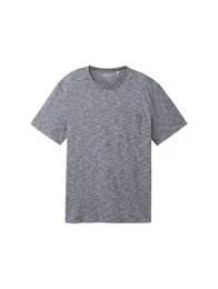 T-Shirt T-Shirt in Melange Optik