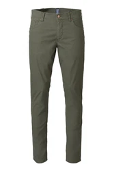 MEYER Chinos M5 Slim Khaki/Dunkelgrün