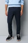 MEYER Chinos M5 Slim Dunkelblau/Blau