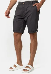 Indicode Chinoshorts Creel Khaki/Dunkelgrau/Grau