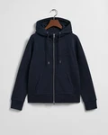 Gant Sweatshirt Sweatjacke Regular Fit Dunkelblau/Blau/Hellblau