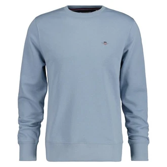 Gant Sweatshirt Regular Shield C-Neck Sweat Dove Blue Gant Sweatshirt Regular Shield C-Neck Sweat Dove Blue