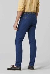 MEYER Stoffhose DUBLIN (1-4122/16) Blau/Dunkelblau