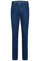MEYER Stoffhose DUBLIN (1-4122/16) Blau/Dunkelblau