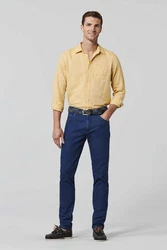 MEYER Stoffhose DUBLIN (1-4122/16) Blau/Dunkelblau
